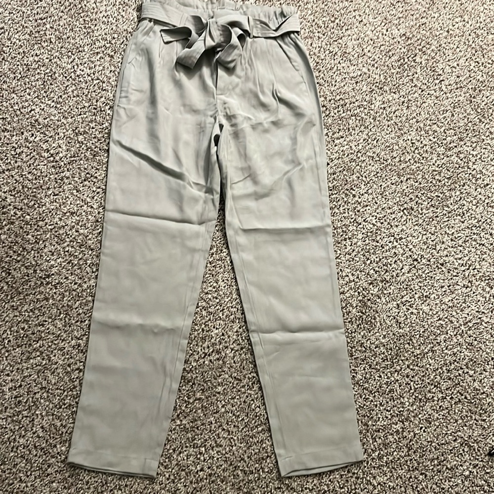 Size 0 calvin klein paperbag pants